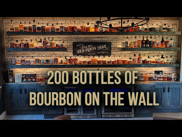 Bourbon room going viral on instagram! See how I built it