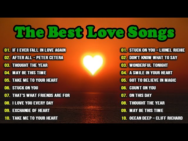 Best Old Love Songs 2025 | Love Songs Greatest Hits Playlist 80s 90s | Timeless Love Songs (Lyrics)