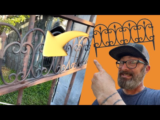 Up Your Game by adding detail to your Halloween Cemetery fencing