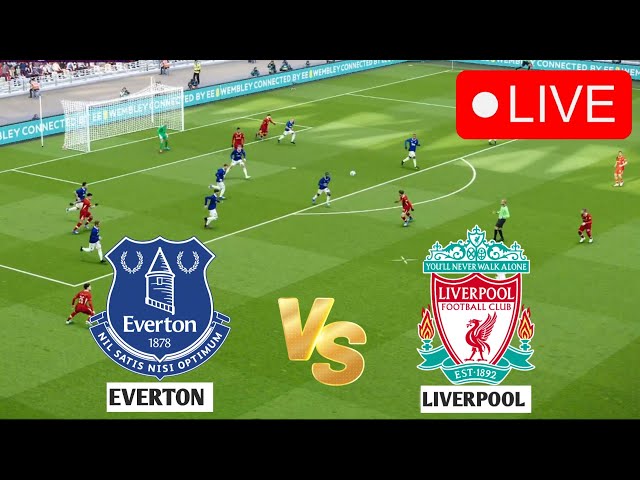 🔴[LIVE] : EVERTON VS LIVERPOOL | English Premier League 2025 | PES 21 Simulation