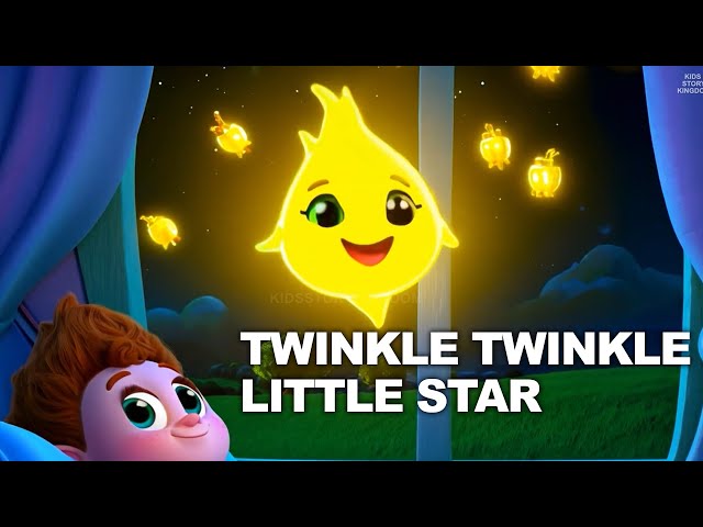 Twinkle Twinkle  | Soothing Bedtime Song for Kids#kidssong #cartoon #trending #kidslearning