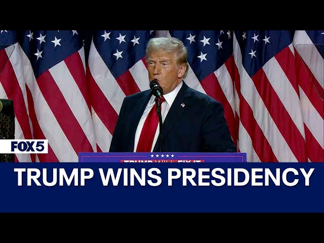 Donald Trump elected 47th president of the United States