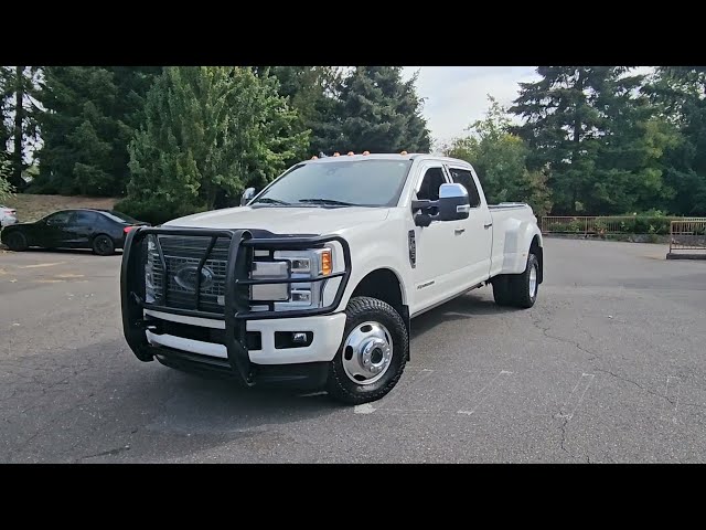 FIRST LOOK: 2019 FORD F350 PLATINUM 6.7L POWERSTROKE DIESEL at www.DAngeloAuto.com