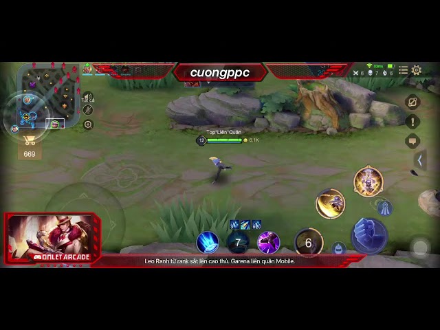 Leo Ranh từ rank sắt lên cao thủ. Garena liên quân Mobile.