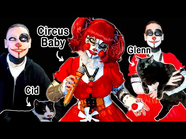 Circus Baby | Get Ready With Me cosplay livestream