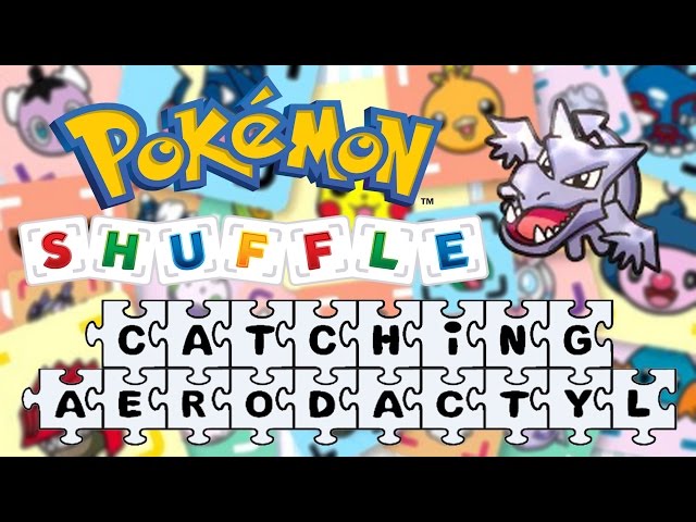 Catching Aerodactyl - Pokemon Shuffle Jam Sesh (Trial)