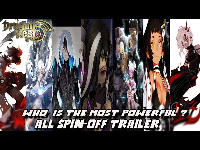 Who is The Most Powerful ?? Dragon Nest All Special Class Trailer