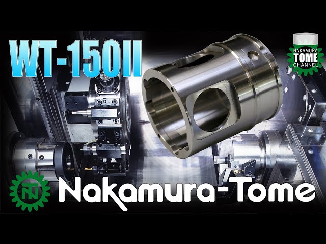 Nakamura-Tome Helical processing/複合加工機での工程集約とコンタリング加工