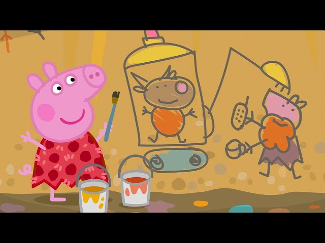 In The Olden Days! 🎨 | Peppa Pig Official Full Episodes