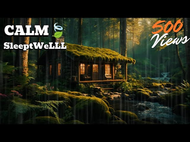 🌲QUIET INSTRUMENTAL MUSIC WITH NATURE VOICE🌲 CALM, RELAX, EASY LISTENING AND SUITABLE FOR ANXIETY🌧️