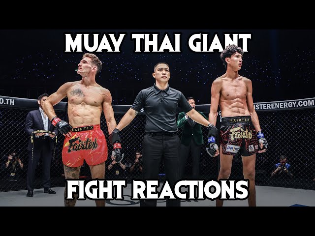 Nabil Anane vs Nico Carrillo Full Fight Reactions | Real Life Luffy Knocks Out Nico | ONE 170