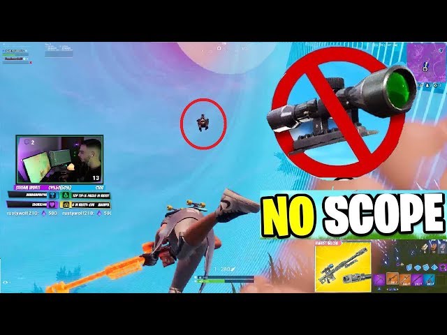 Questo streamer fa un no scope incridibile - Fortnite clip italia