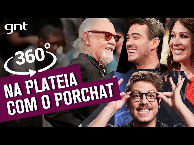 🔵 ESTREIA EM 360º! Assista ao 'Que História É Essa, Porchat?' com Cláudia Raia, Ney e Veras