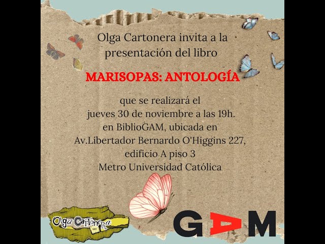 Presentación de libro MARISOPAS: antología