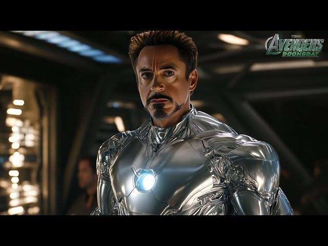 Tony Stark Superior Iron Man Travels Back in Time to End His Doom Version