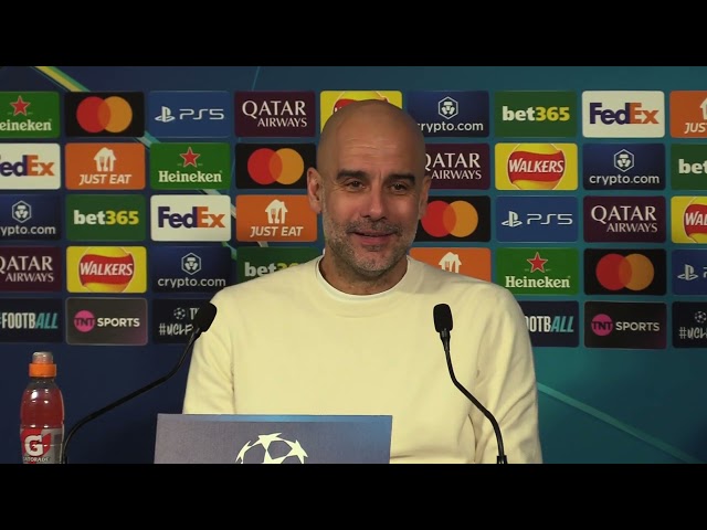 ‘Madrid KINGS of the Champions League | Pep Guardiola Press Conference | Man City 3-1 Club Brugge