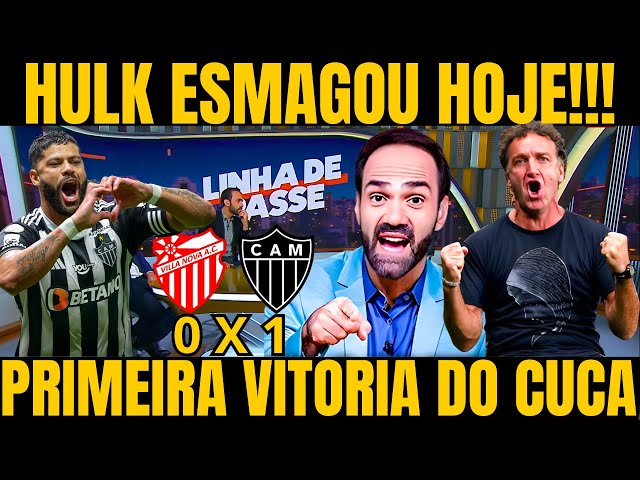 POS JOGO DO GALO! HULK MARCA O GOL DA VITORIA DO GALO NO VILA NOVA / NOTICIAS DO ATLETICO MG HOJE!