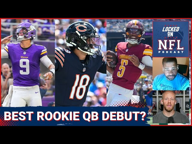 Best NFL Rookie QB Debut: Jayden Daniels vs Caleb Williams vs JJ McCarthy? | Buy or Sell: Jets Drama