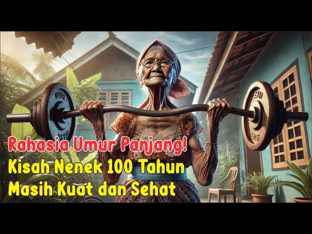 Rahasia Umur Panjang! Kisah Nenek 100 Tahun yang Masih Kuat dan Sehat