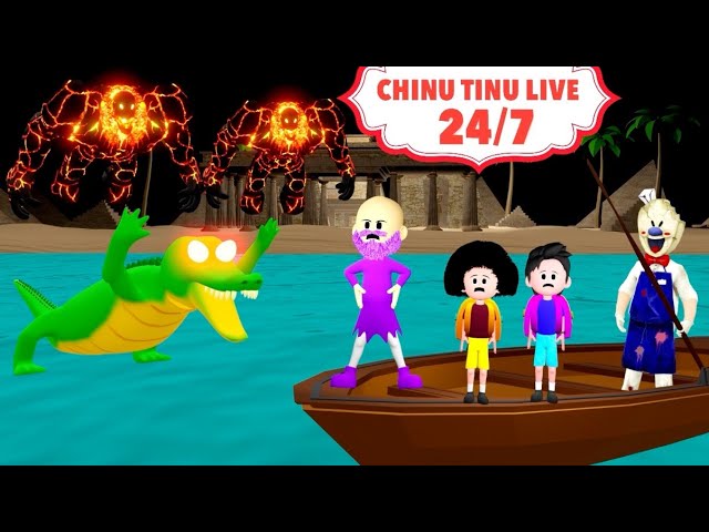 Chinu Tinu Full Episode | 24/7 Live | Cartoon | Gulli Bulli | Make Joke Horror