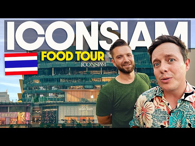 Bangkok ICONSIAM STREET FOOD TOUR 🇹🇭 (you must eat here)