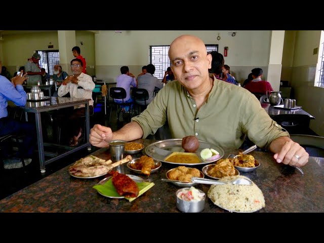 Non Vegetarian FEAST At RANGANNA MILITARY HOTEL|Famous Mutton Pulao, Kheema Gojju, Mudde |Bangalore