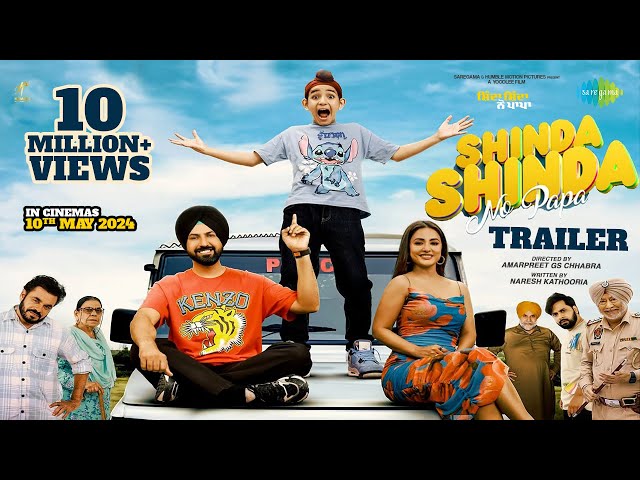 Shinda Shinda No Papa | Trailer | Gippy Grewal | Hina Khan | Shinda Grewal | 10th May 2024