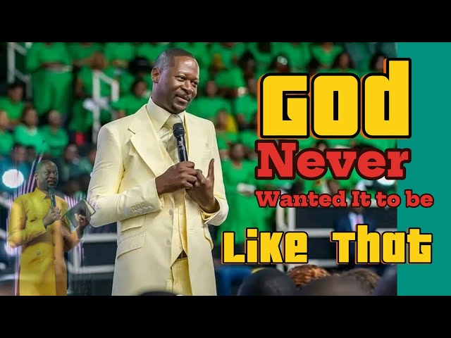 Prophet Emmanuel Makandiwa Teaches On God's Plan For His People