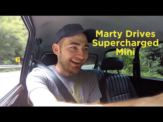 Marty Drives Moogs Supercharged Mini