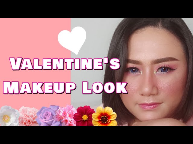 Tutorial Makeup Valentine's Day || Valentine's Makeup Look