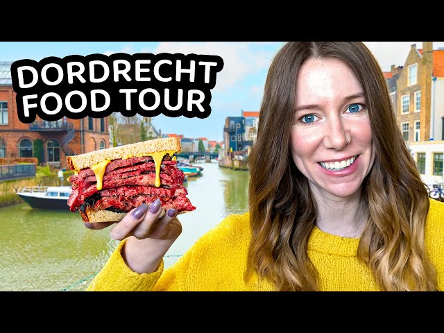 A *DELICIOUS* FOOD TOUR IN DORDRECHT 🇳🇱 🤤