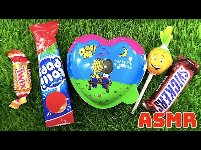 ASMR Rainbow Lollipop & Chocolate Unboxing 🍭 | Most Popular Candies & Satisfying Sounds