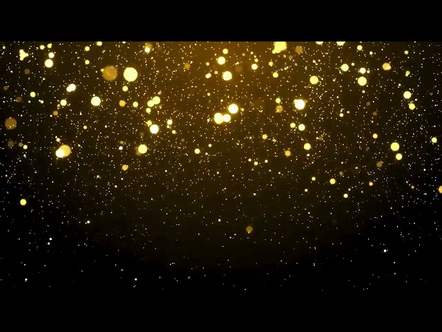 Golden Particles Background | 10 Hours | ScreenSaver | VFX LIBRARY