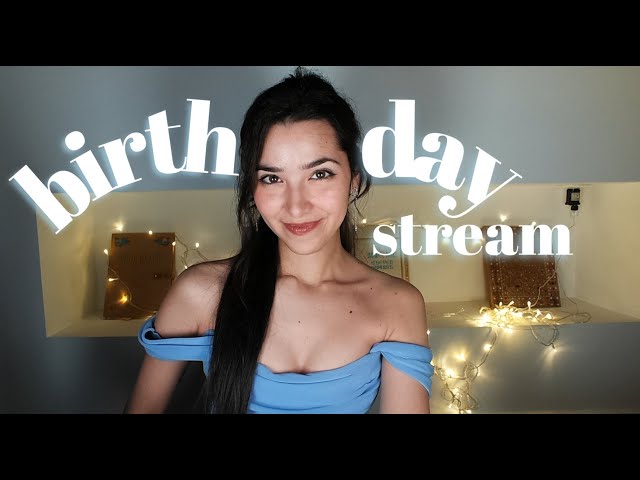 ASMR Glow BIRTHDAY stream!🎉 I wanna see ya!