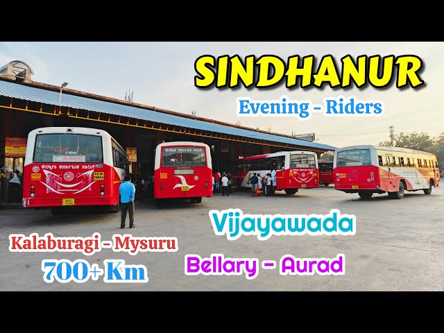 SINDHANUR Evening - Riders🔥 Vijaywada, Mysuru, Aurad #bus #travelblog #travel #bussid #travel#shorts