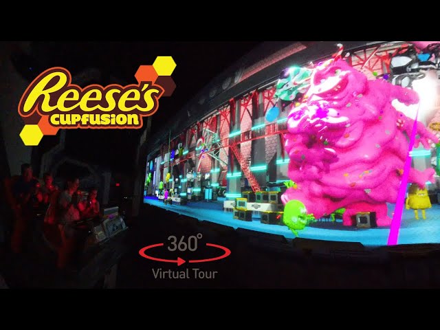 Hersheypark 360 - Reeses Cupfusion [8K VR 360]