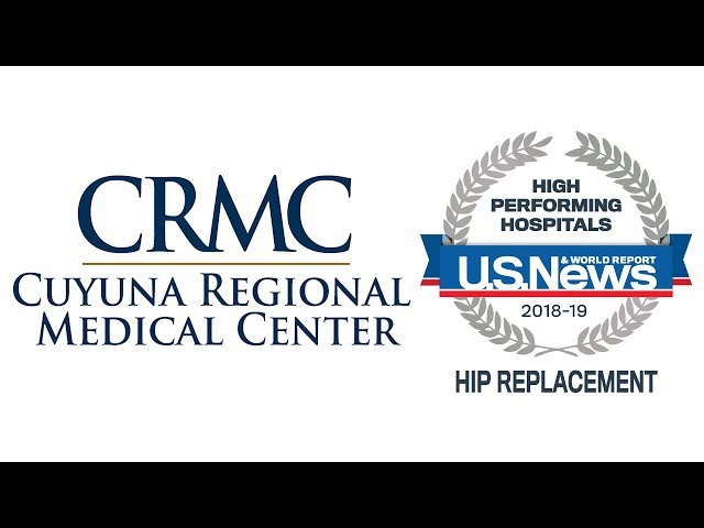 CRMC Recognized as Top Hospital in Hip Replacement