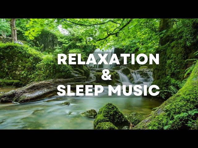 MEDITATION,RELAX, SLEEP,THERAPY MUSIC (WITH NATURAL WATERFALL)