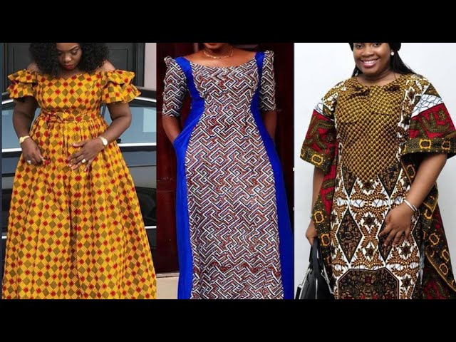 African Fashion Styles Ankara Long Gown