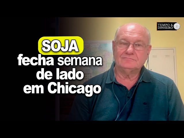 Soja fecha semana de lado em Chicago, analisa Vlamir Brandalizze