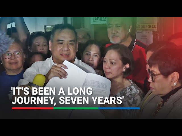 Atio Castillo's parents react to conviction of 10 accused in hazing case