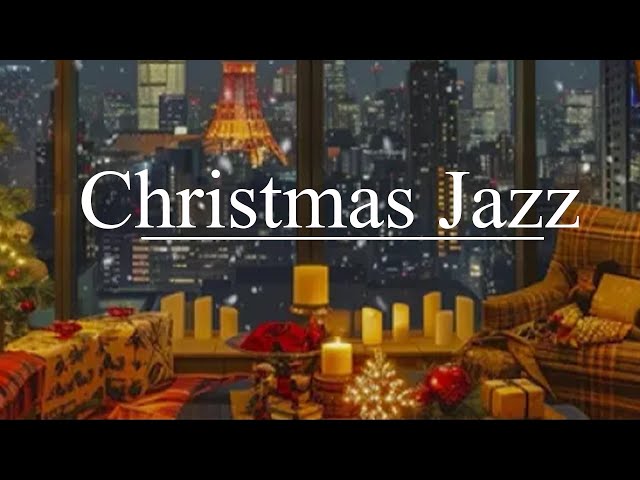 Christmas Jazz Music in Cozy Apartment 🎄❄ Piano Jazz Music for Relax, Stress