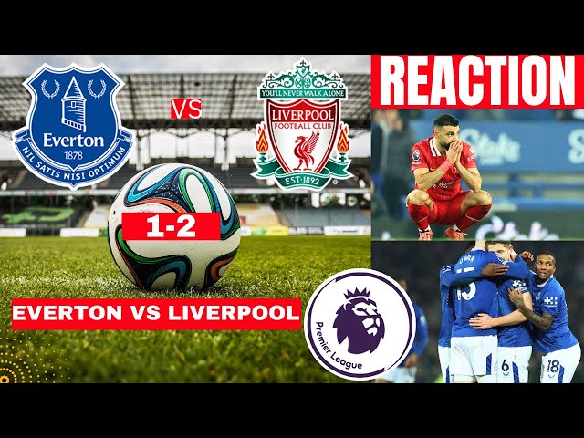 Everton vs Liverpool 2-2 Live Premier League Football EPL Match Score Commentary Highlights Derby