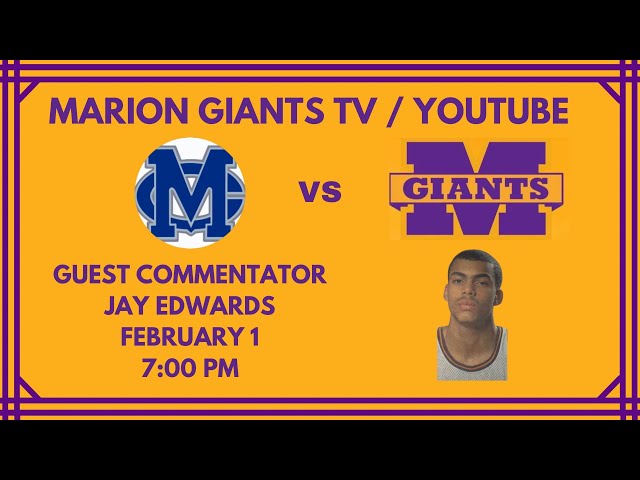 Marion Vs. Michigan City Boys Varsity Basketball Feb 1st