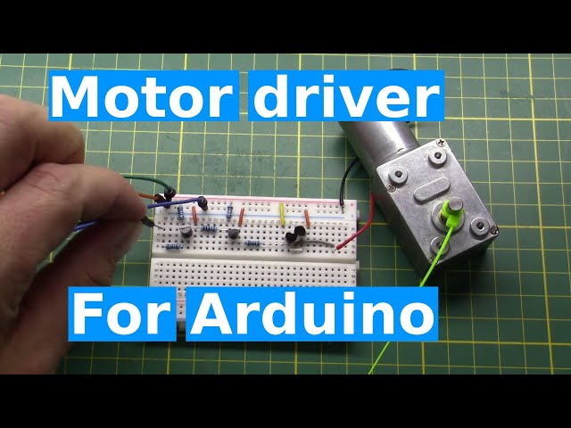 Arduino motor driver circuit