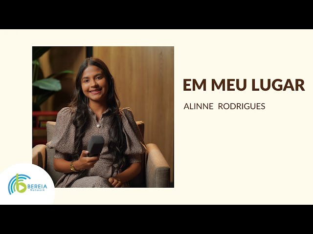 Alinne Rodrigues | Em meu Lugar [Cover Girlaine Ramos]