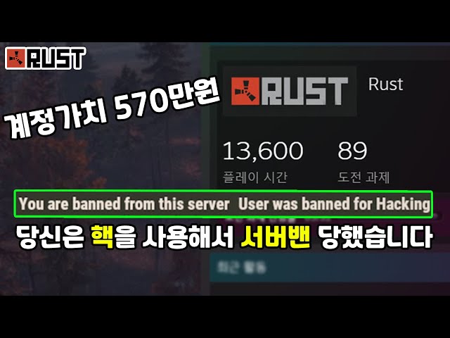 13600h of playtime got banned for cheating [Eng Sub]