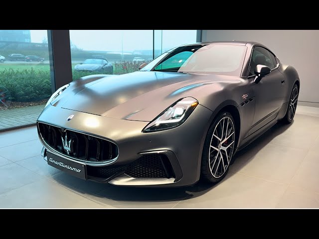 New 2025 Maserati GranTurismo - Interior and Exterior in details