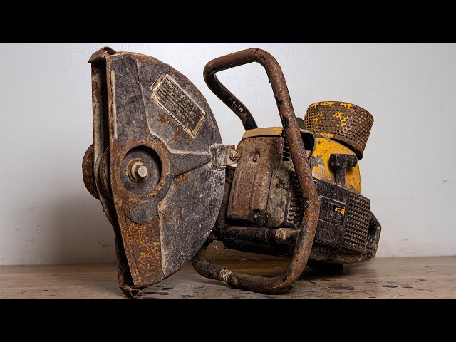 2-Stroke Engine Concrete Cut Off Saw Restoration