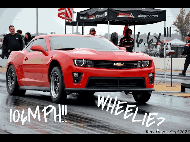 2015 Chevrolet Camaro ZL1 Goes 1/8th Mile Racing!!! Goes Mid 6's!!!!